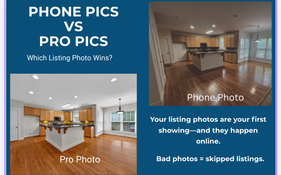 5 Reasons Why You Should Hire a Photographer for Your North Carolina Flat Fee MLS Listing
